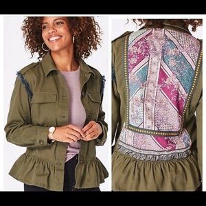 Matilda Jane Letterman Utility Jacket